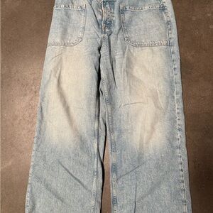 We The Free Light Blue Relaxed Men's Jeans